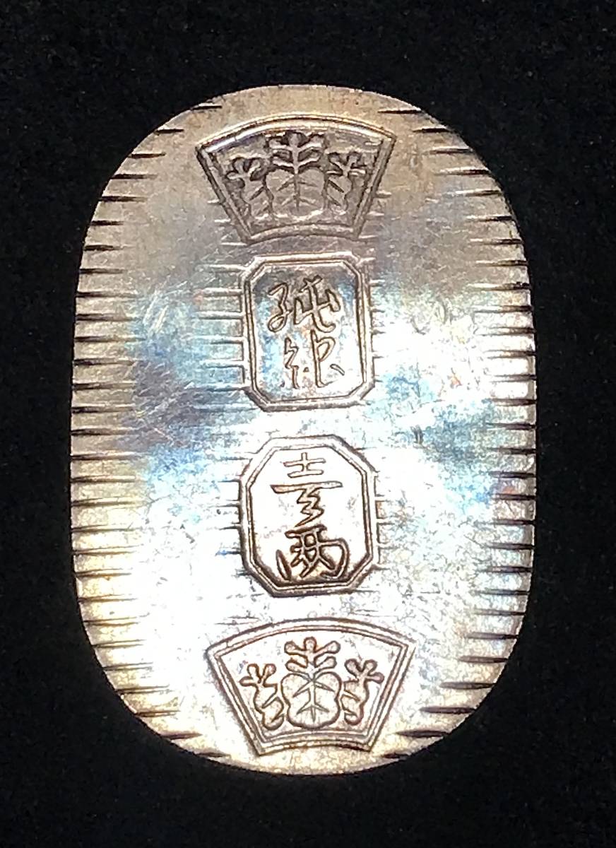 純銀小判 3g 品位9999 SILVER 純銀製 時代物 古美術 銀 SV シルバー