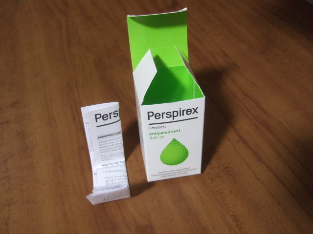 Perspirex パースピレックス コンフォート の空箱です。20ml コレクションにの画像1