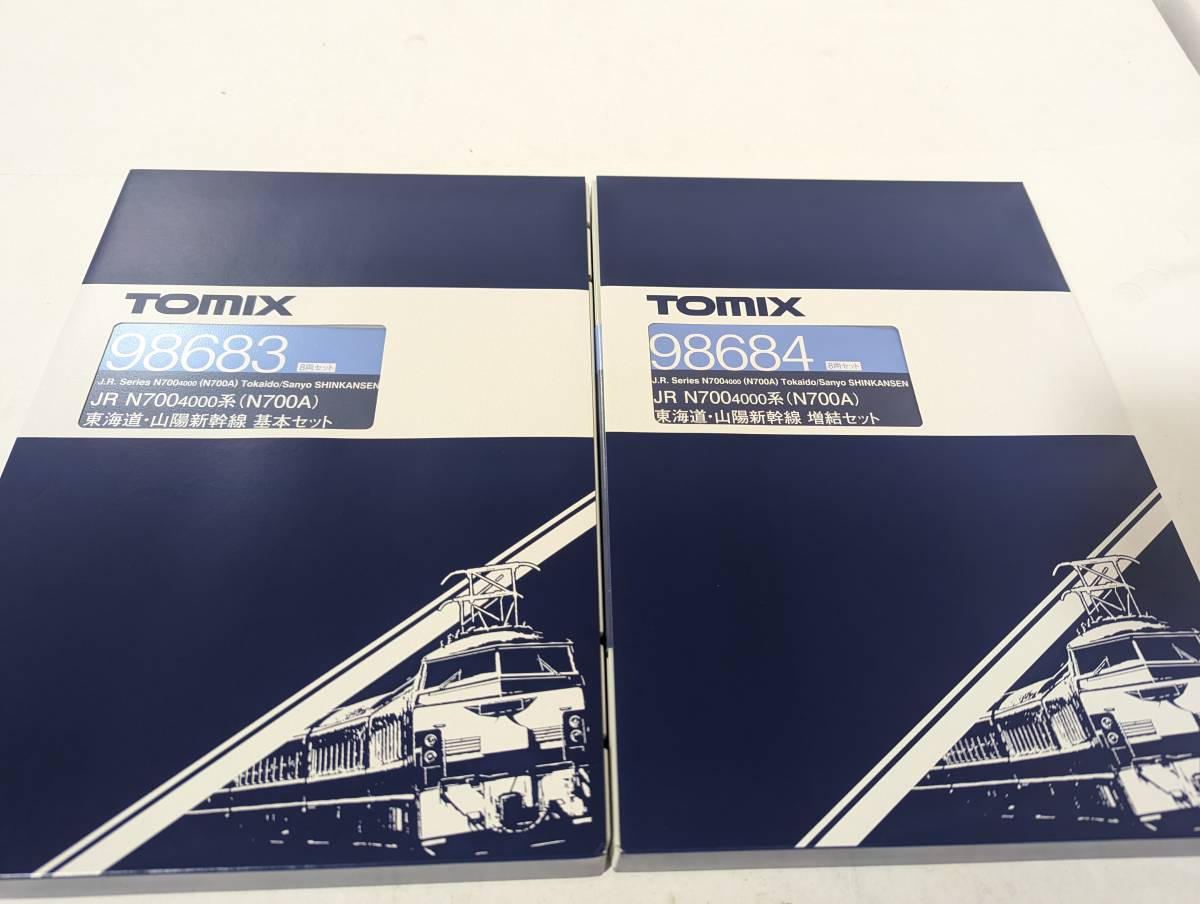 美品 動作確認済み 1003名A 98683 Ｎ700 4000系 （Ｎ700A） 東海道・山陽新幹線 基本セット 98684 Ｎゲージ 鉄道模型 トミックス TOMIX