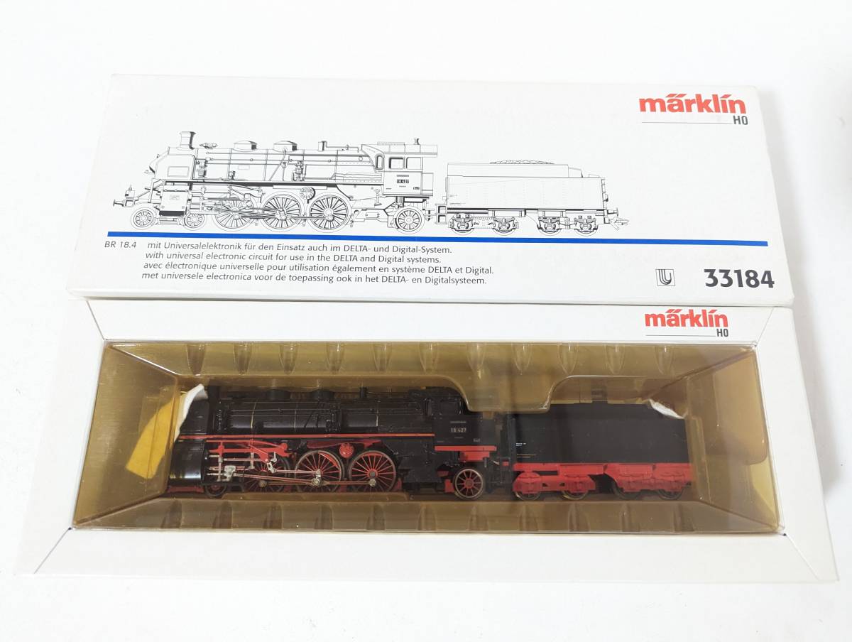 動作確認済み メルクリン　1020タ上 33184 BR18.4 蒸気機関車 HOゲージ 鉄道模型 marklin
