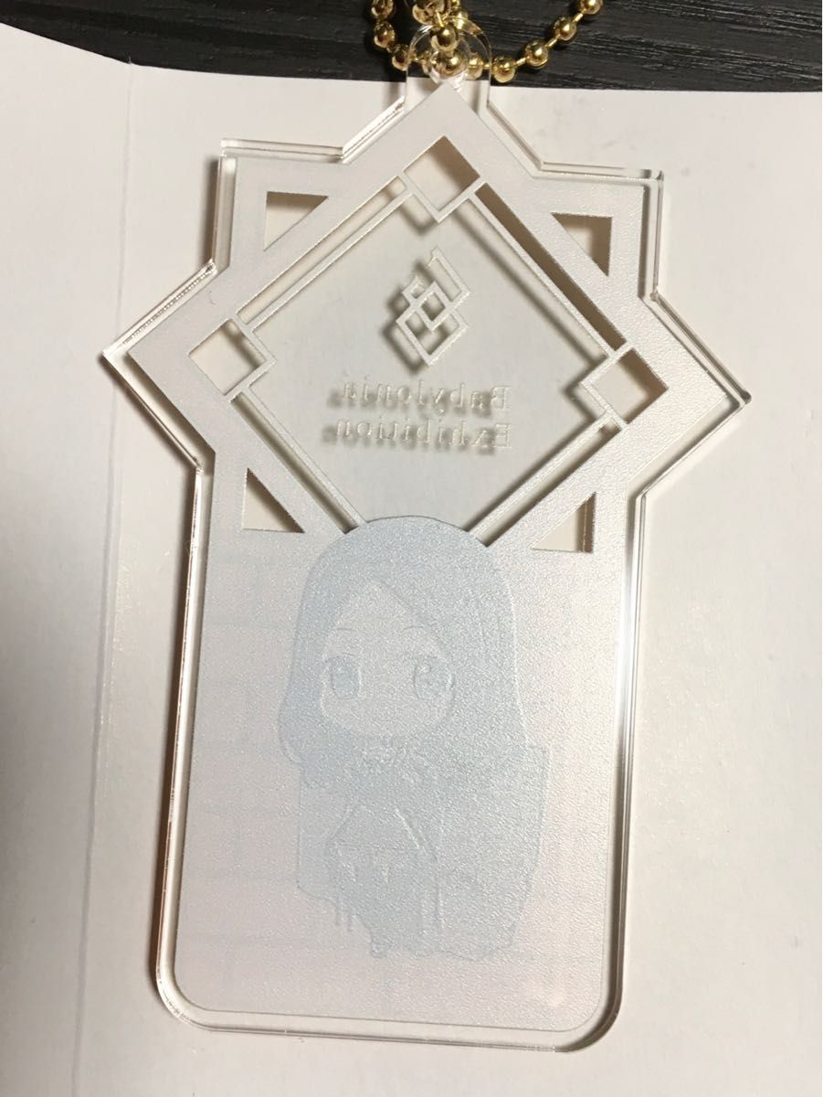 FGO バビロニア展 アクリルキーホルダー ダヴィンチバビロニア展にて購入した商品です。絵柄はダヴィンチです。