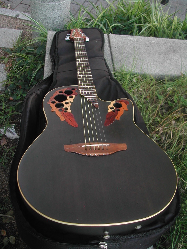 ☆∮◇Ovation Elite Special S778 Middeep Body ブリッジ割れリペア
