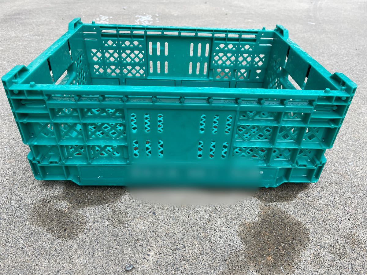 4 野菜コンテナ プラスチック コンテナ 折り畳み オリコン 4 野菜コンテナ プラスチック コンテナ 折り畳み オリコン