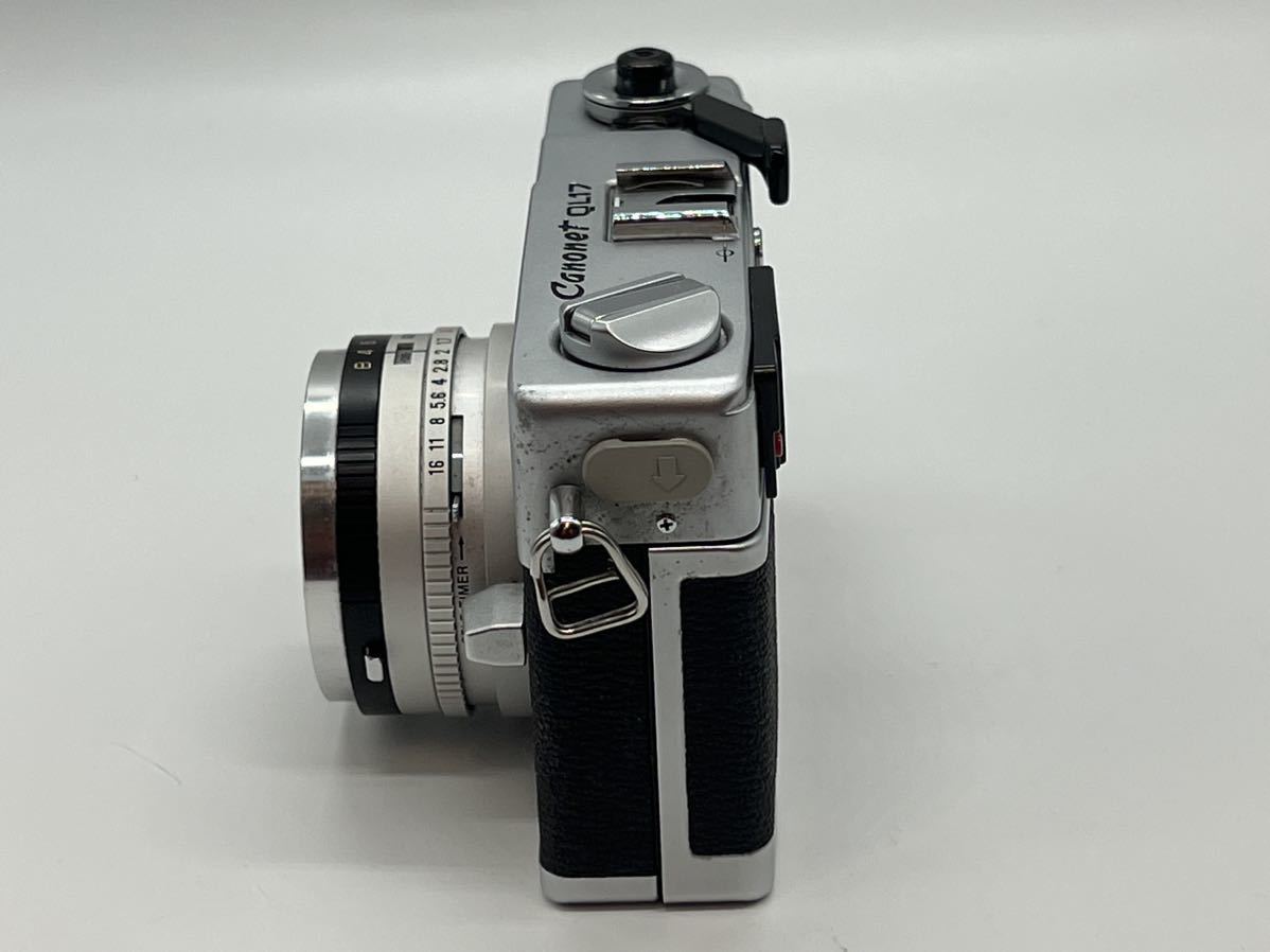 ★訳あり特価品★ キャノン Canon QL17 G-Ⅲ フィルムカメラ 40mm F1.7★レンズフィルター付★ #595 #42090 #B56の画像3