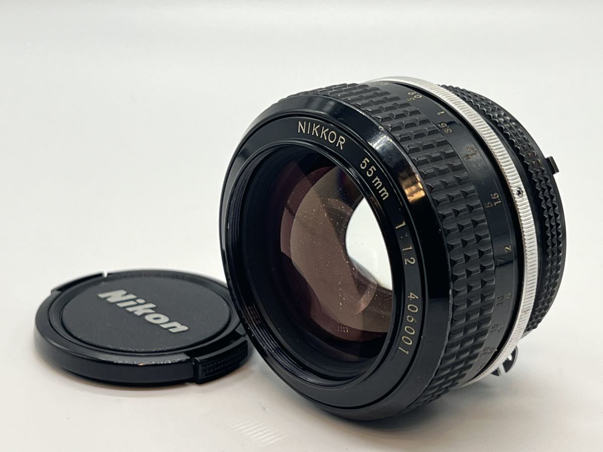 9180円 ☆美品☆ ニコン Nikon Ai NIKKOR 55mm F1.2 オールド 9180円 ☆美品☆ ニコン Nikon Ai NIKKOR 55mm F1.2 オールド