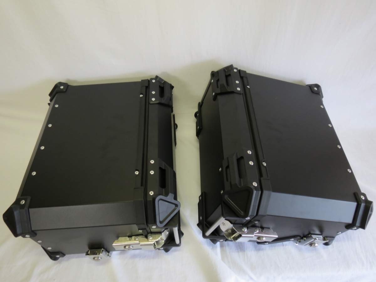  aluminium side case side set side case all-purpose 38L left right set black B[bx-aru-38b]