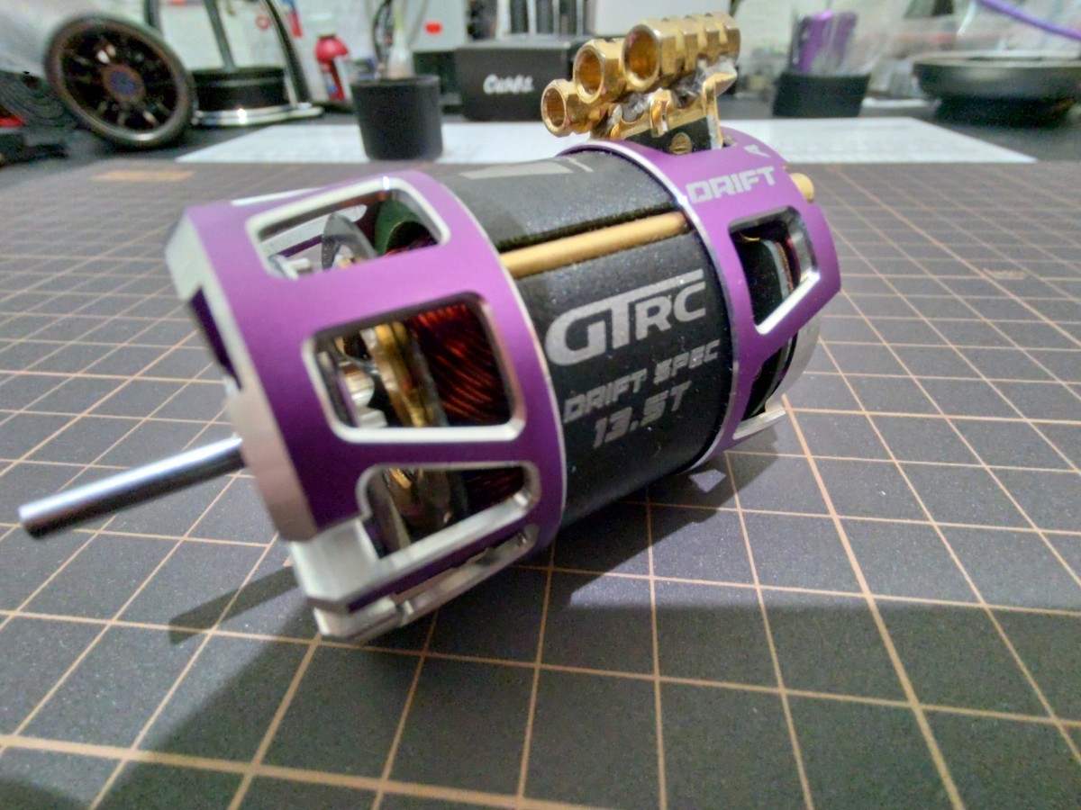 GTRC社製 HRDモーター(ドリフト) 13 5T パープル】YD2 RDX GTRC社製 HRDモーター(ドリフト) 13 5T パープル】YD2 RDX