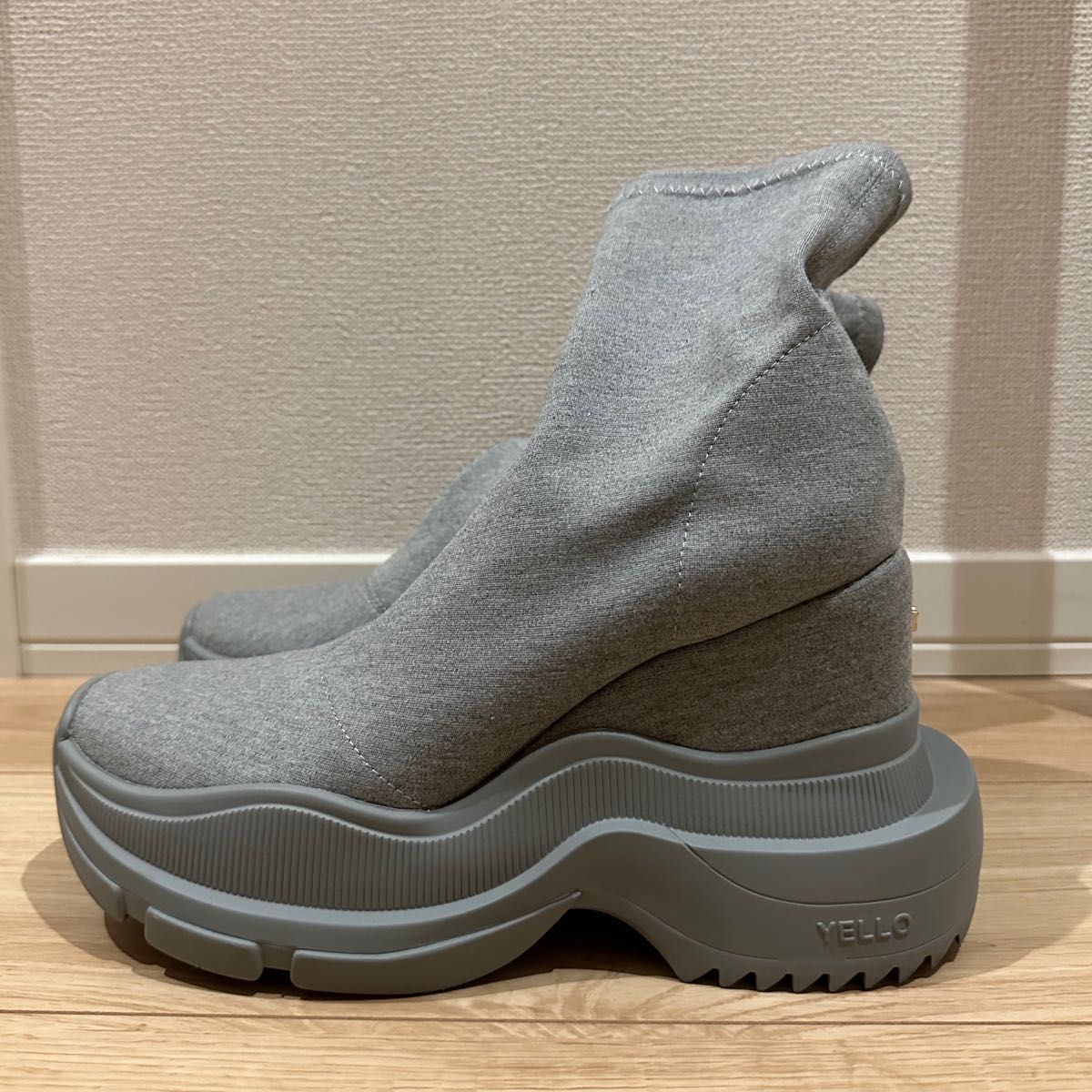 yello スニーカーブーツ DOUBLE SOLE sneaker boots｜Yahoo!フリマ（旧