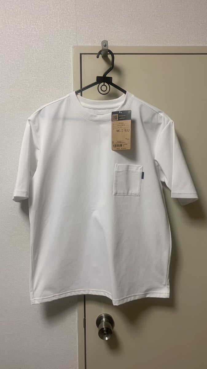 初売り】 airy FACE NORTH THE pocket 白 NT12342 サイズS tee 半袖T