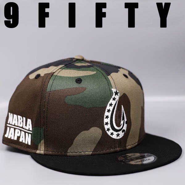 NABLAオリジナル 9FIFTY ナブラ 釣り用品 NEWERA 野球帽子 ニューエラ キャップG3139_画像1