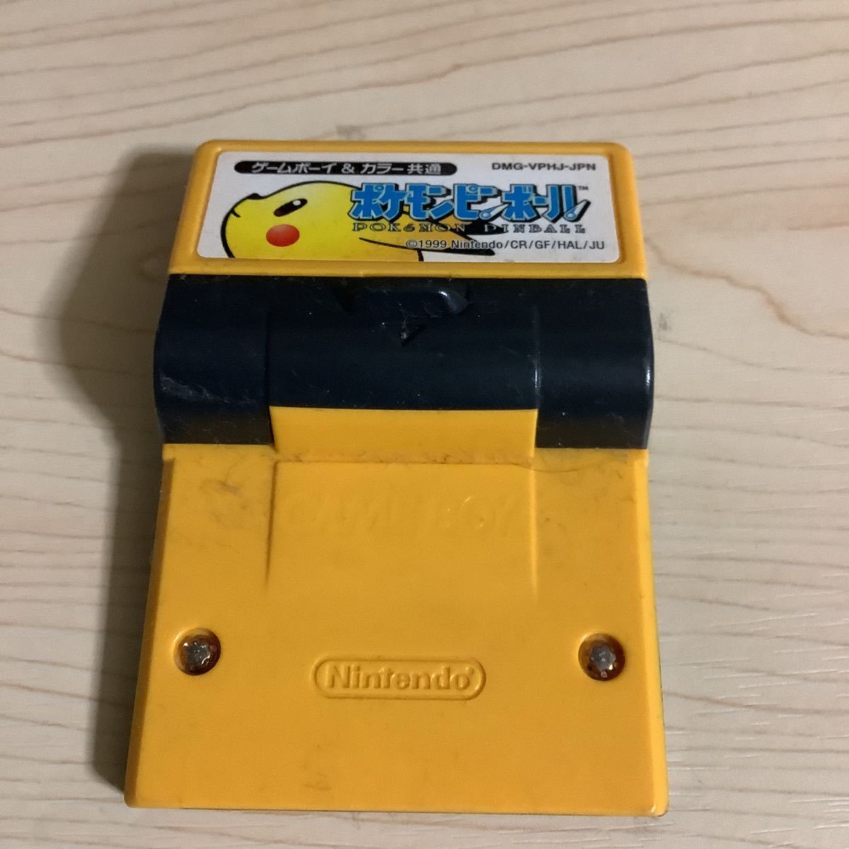 GAME BOY & GAME BOY COLOR　Nintendo ポケモン ピンボール ゲームボーイカラー 中古ソフトのみ_画像1