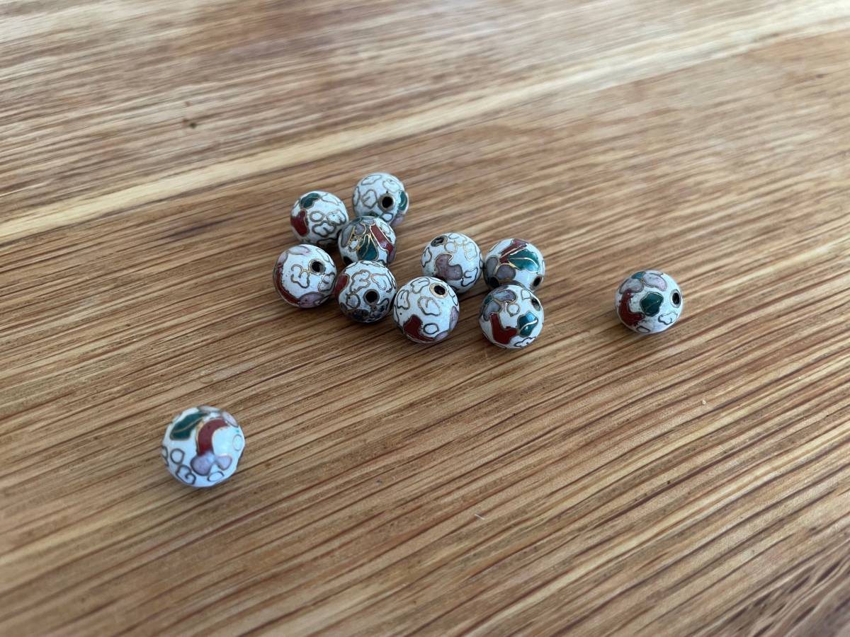  antique the 7 treasures beads white 5 piece set 