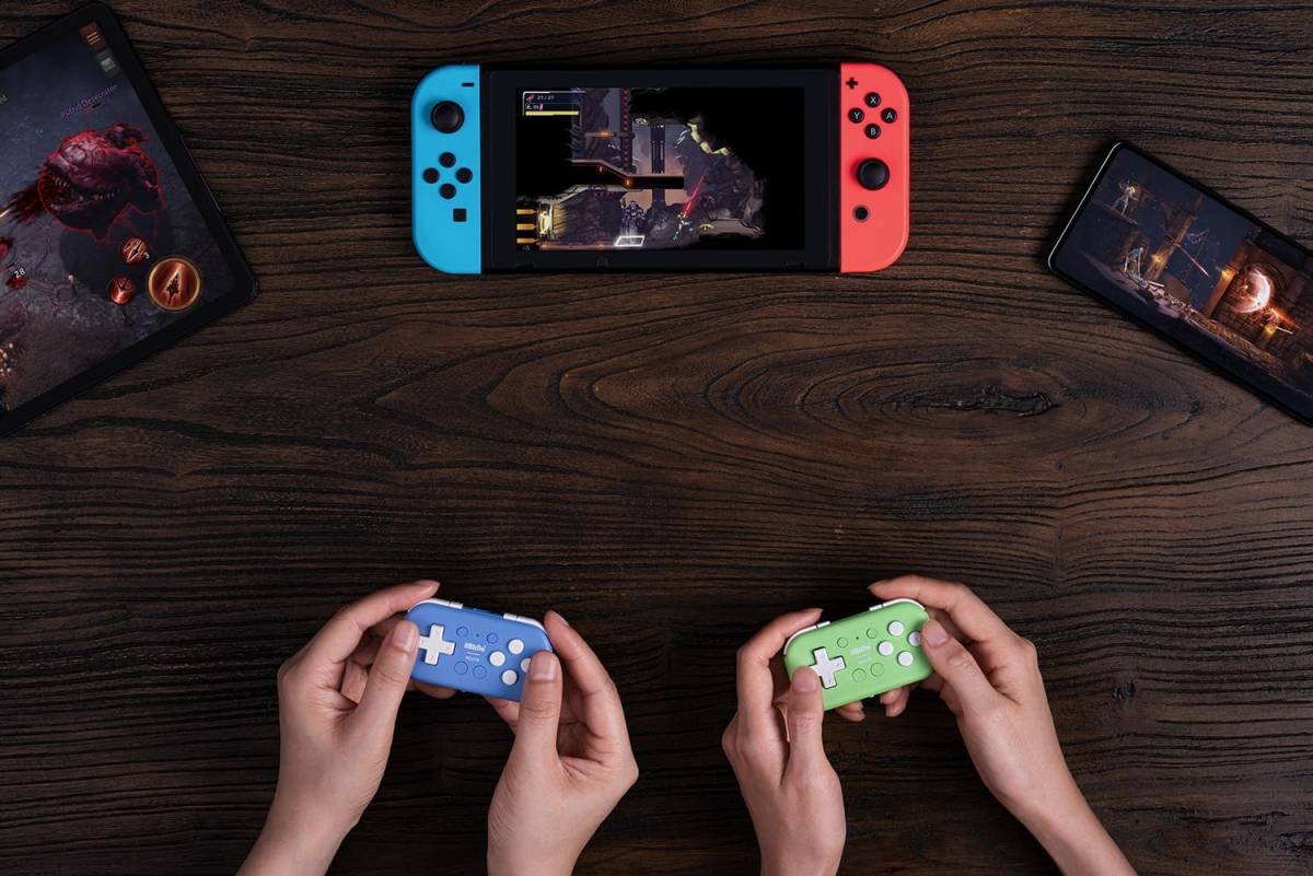 8Bitdo Micro Bluetooth コントローラー ゲームパッド Switch スイッチ キーマッピング 送料無料 Android Raspberry Pi ワイヤレス 超小型_画像5