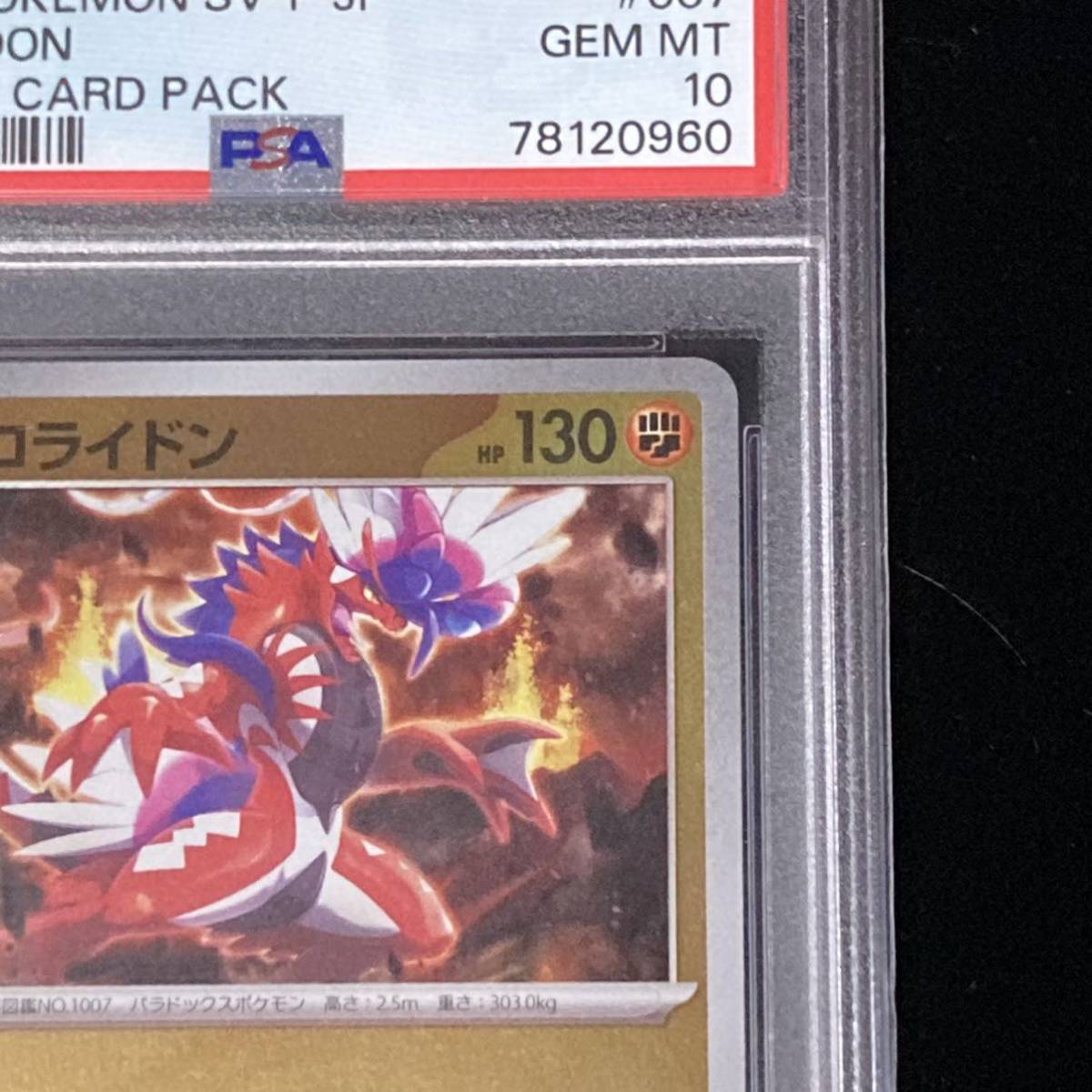 PSA 10 ポケモンカード プロモーションカード PROMO コライドン 鑑定品 007 KORAIDON PROMO CARD PACK