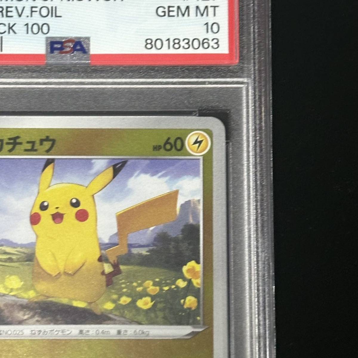 ポケモンカード スタートデッキ100 S-TD ピカチュウ キラ PSA10 ポケモンカード スタートデッキ100 S-TD ピカチュウ キラ