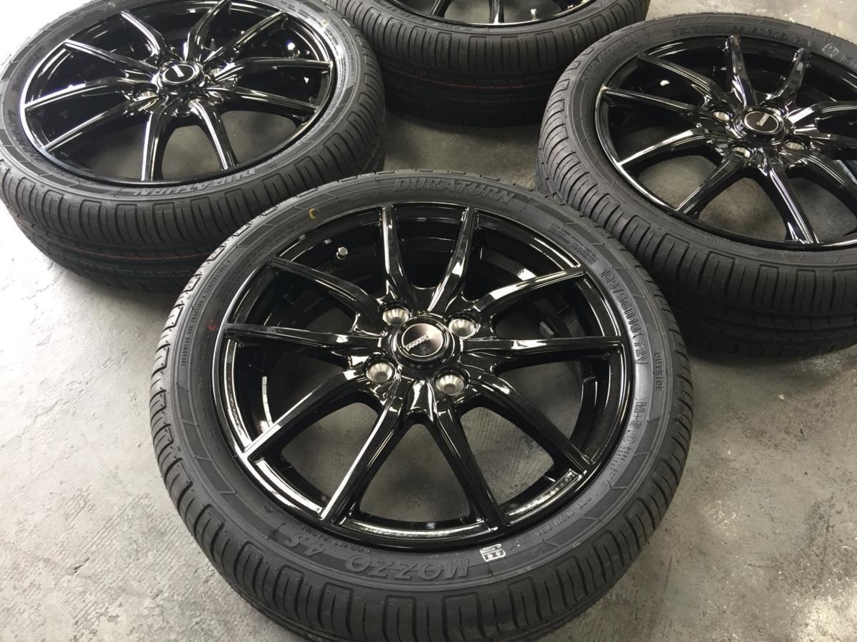 [ dealer limited sale ] [ light weight ] [4 pcs set ] new goods 15 -inch 5.5J+43 G.speed G-02 165/50R15 or 165/55R15 Move / Tanto / Wagon R [ Tsuraichi for ]