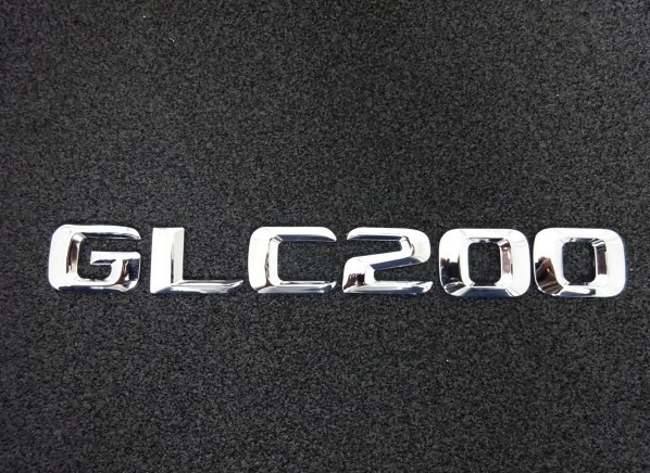 メルセデス ベンツ GLC200 トランク エンブレム リアゲートエンブレム X253 C253 GLCクラス SUV クーペ 高年式形状_画像1