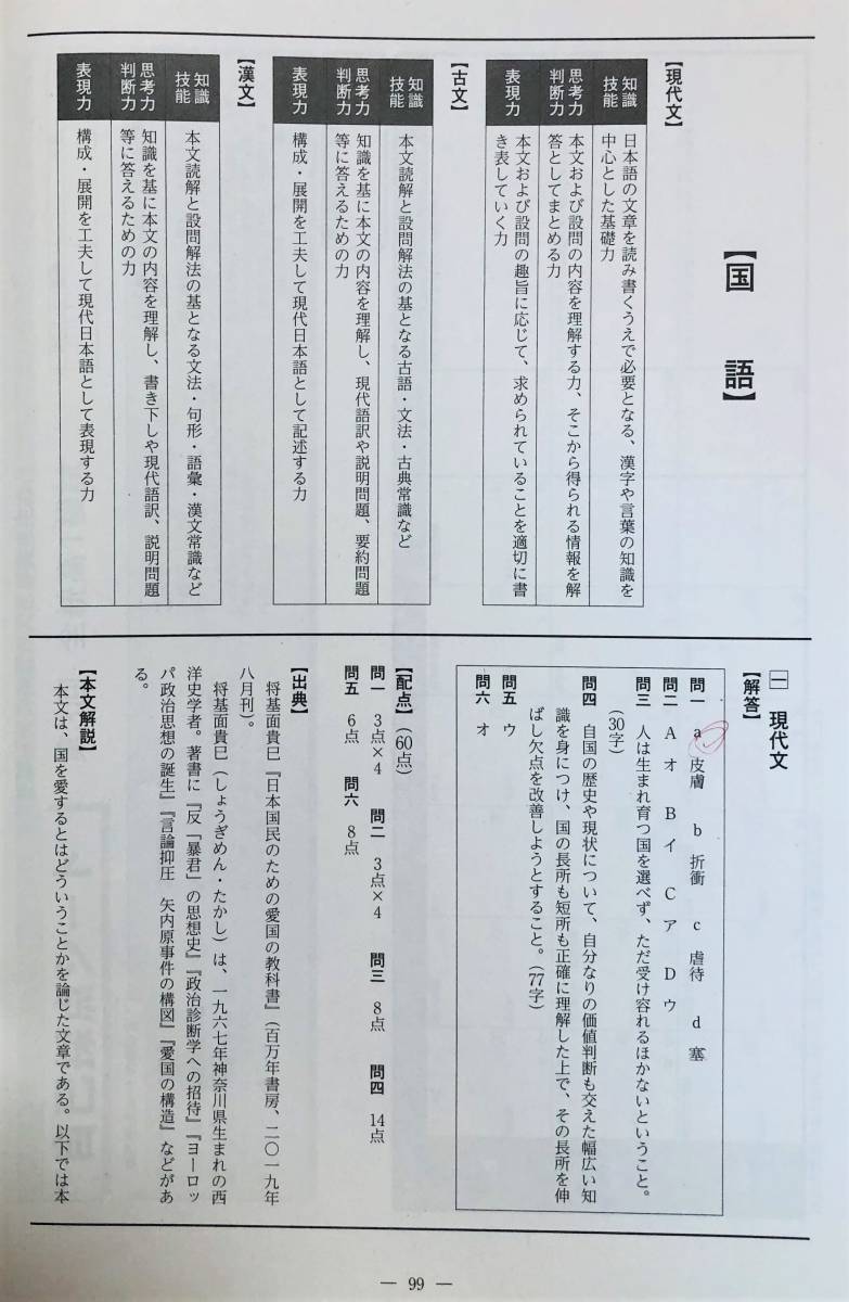 河合塾 2020年度 第3回全統高1模試/英語/数学/国語(解答 河合塾 2020年度 第3回全統高1模試/英語/数学/国語(解答