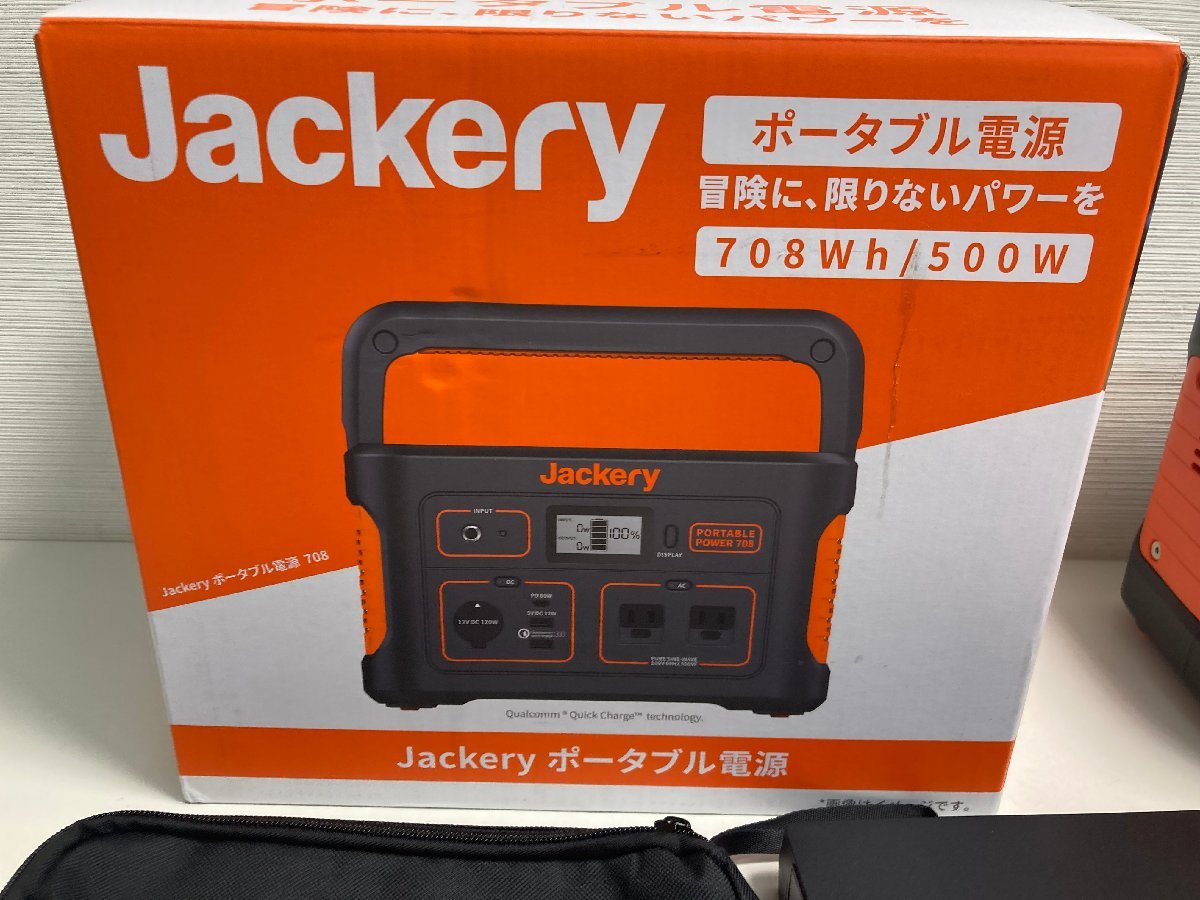 ☆13-5954】□中古□Jackery PTB071 ポータブル電源 708Wh/500W 中古