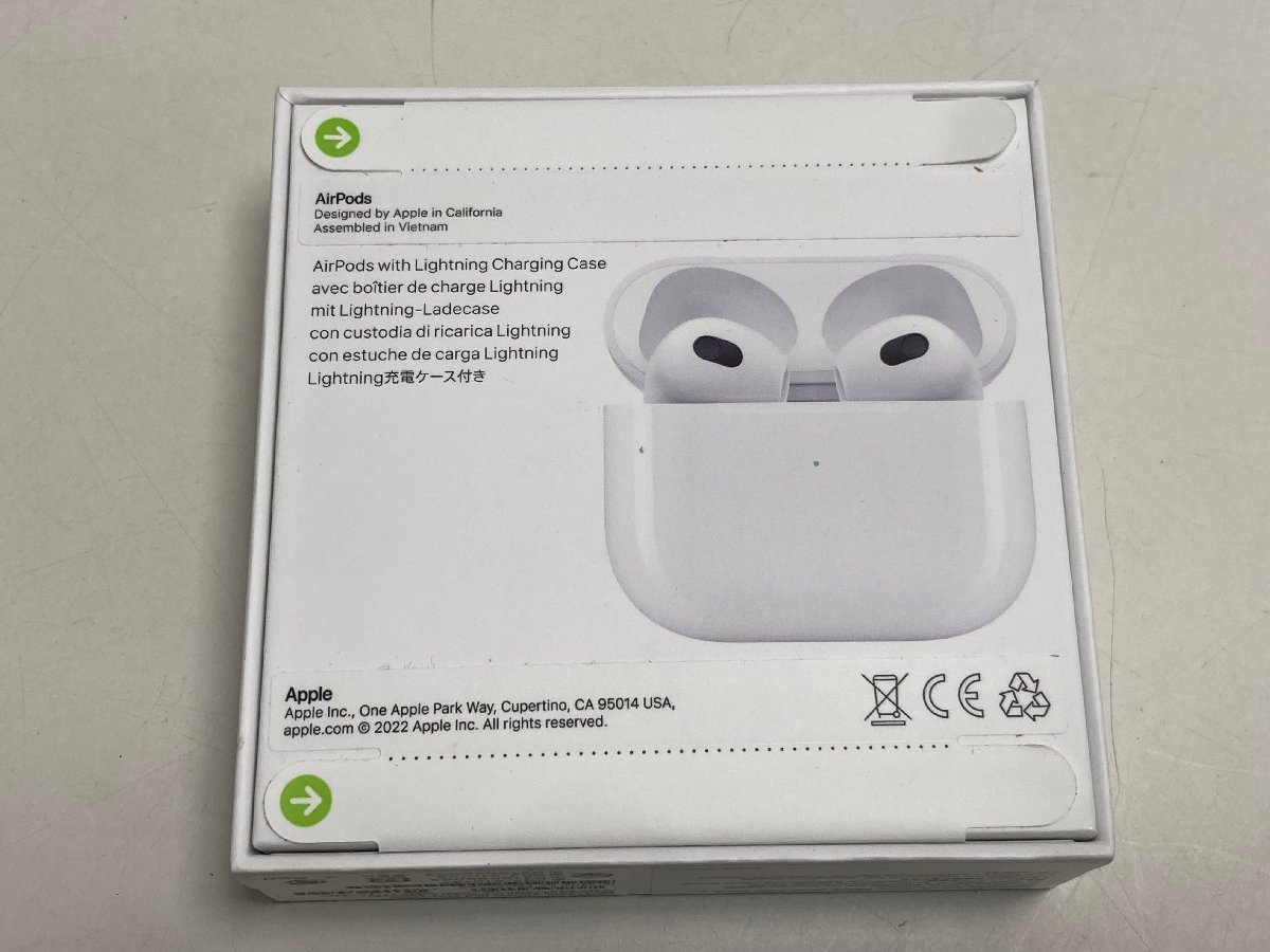☆02-3557】□未使用□新品 未開封 Apple アップル ワイヤレスイヤホン