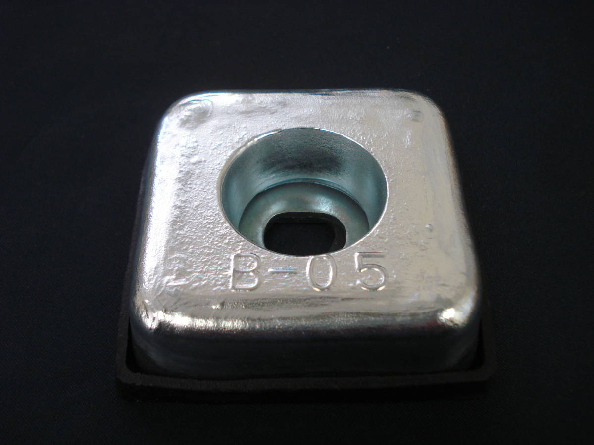  zinc board KZC-B-0.5 20x75x75 0.55kg 15 pieces set 