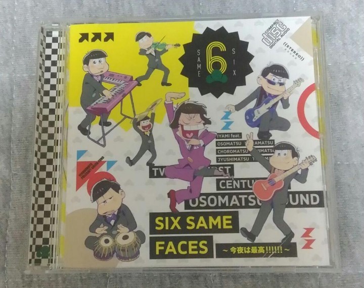 【最終値下げ】おそ松さんCD★SIX SAME FACES-今夜は最高!!!!!