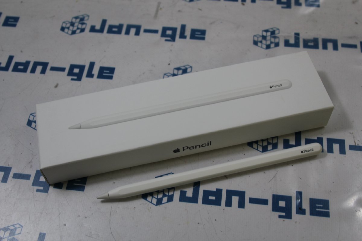 関西 美品 Apple Apple Pencil 第2世代 MU8F2J/A 格安1円スタート！□ サラサラ描けるAppleの公式タッチぺン！ J471366 P_画像1