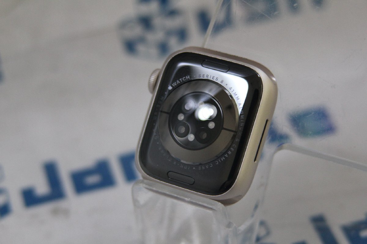 ◇関西 Apple Watch Series 8 GPSモデル 41mm MNP63J/A [スターライト