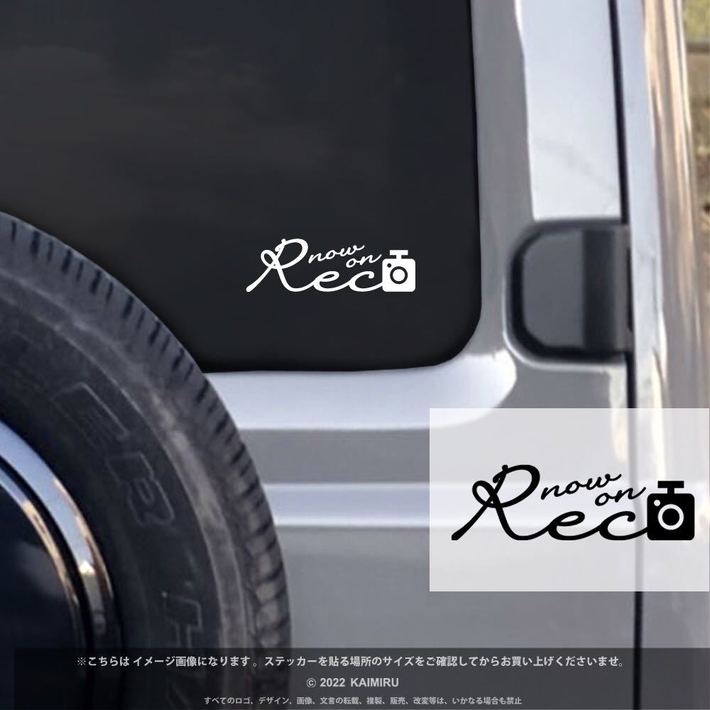 ［KAIMIRU STORE ］ハイエース ジムニー 車 ドラレコ ドライブレコーダー ステッカー おしゃれ 軽自動車_画像1