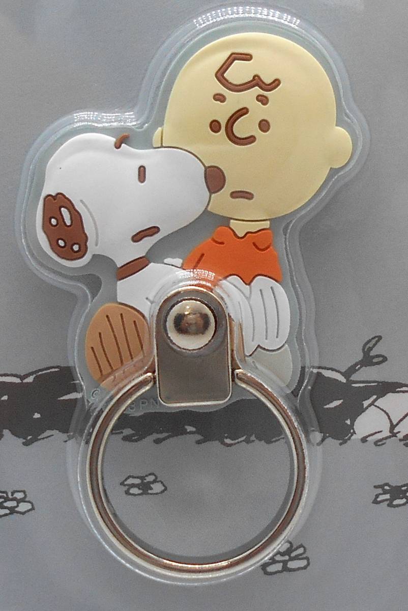 [ новый товар ] Snoopy мульти- кольцо смартфон кольцо Charlie * Brown смартфон подставка падение предотвращение 