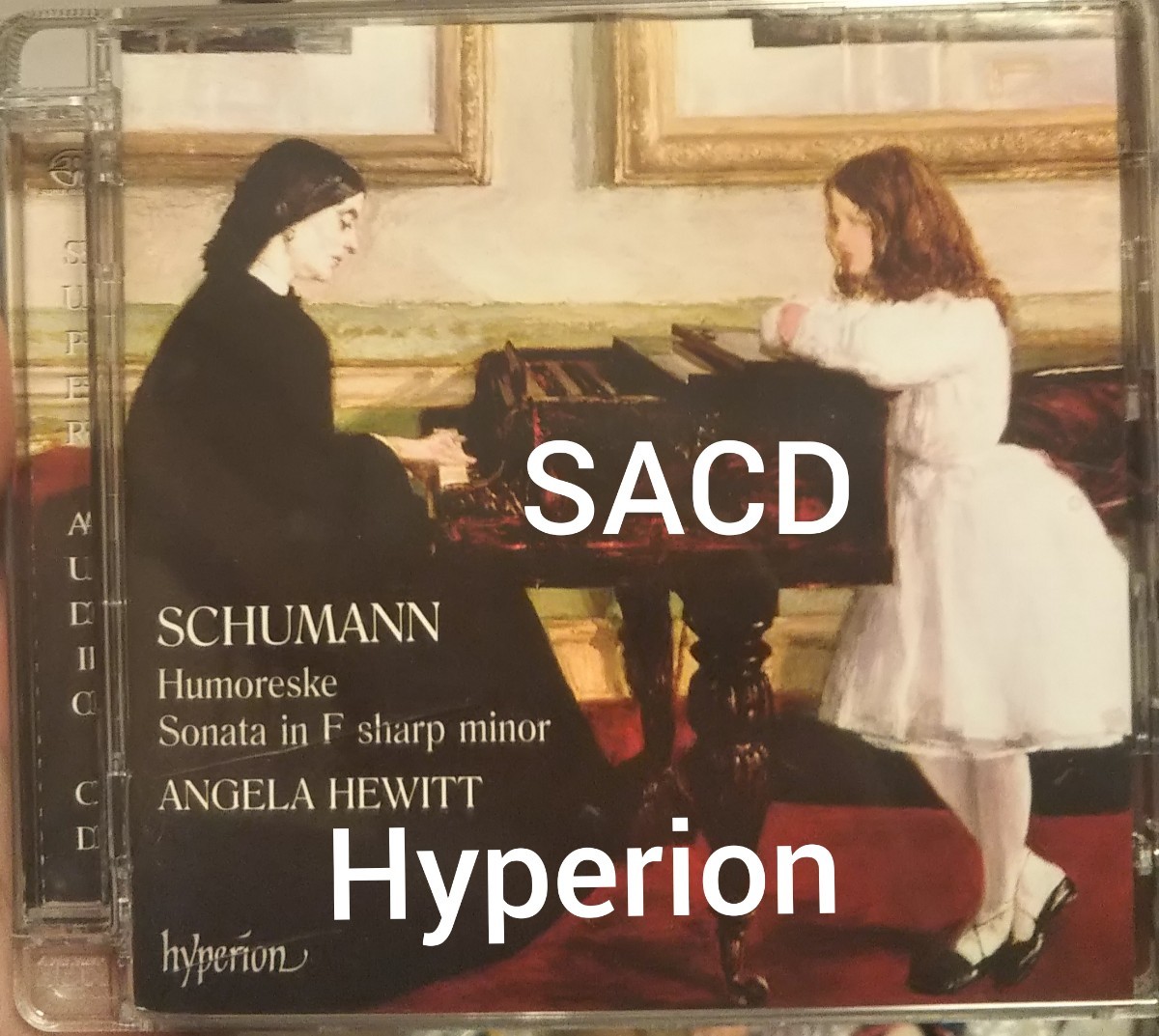 SACD シューマン ピアノソナタ ユモレスク ハイペリオン Hyperion Schumann humoreske angela hewitt クラシック　器楽_画像1