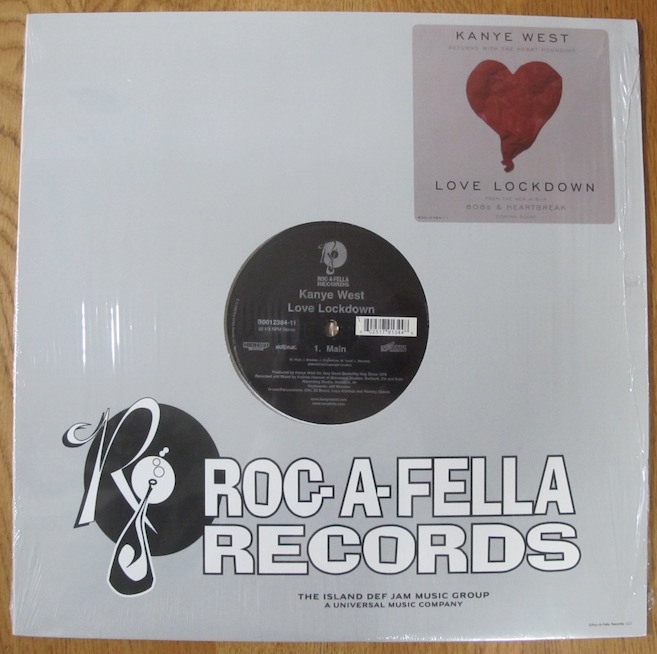 KANYE WEST - LOVE LOCKDOWN US盤12インチ (US / ROC-A-FELLA / 2008年)_画像1