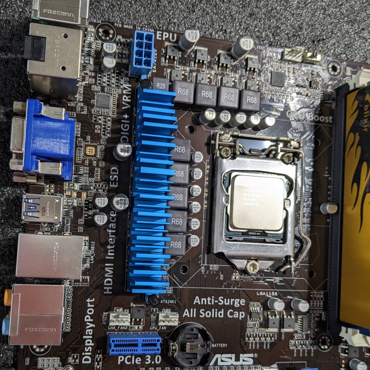 ASUS P8H77-V + CPU(i7 3770) メモリ16GB(CFD 4GBx4)セット ASUS P8H77-V + CPU(i7 3770) メモリ16GB(CFD 4GBx4)セット