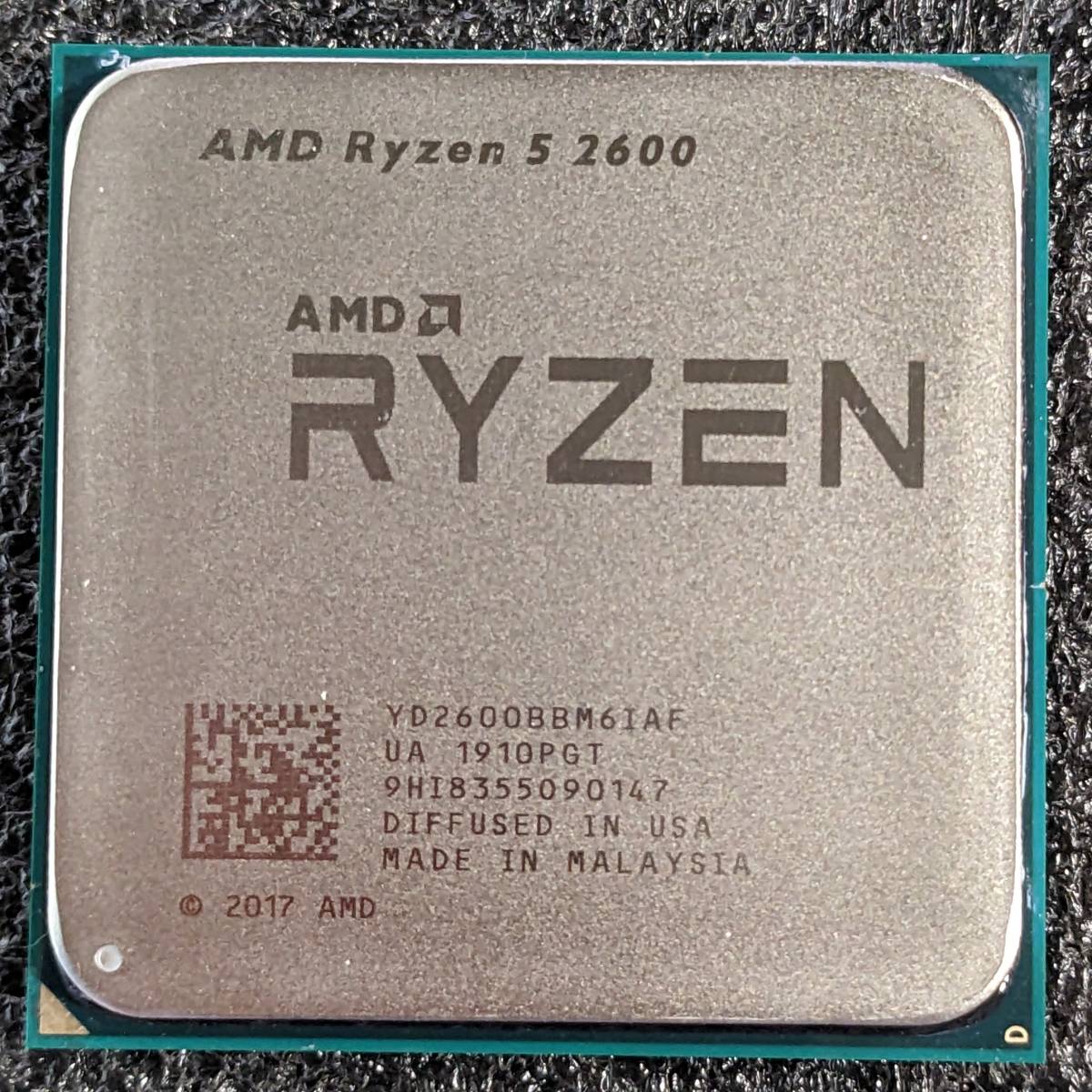 【中古】AMD Ryzen 5 2600(無印) [SocketAM4 Pinnacle Ridge]