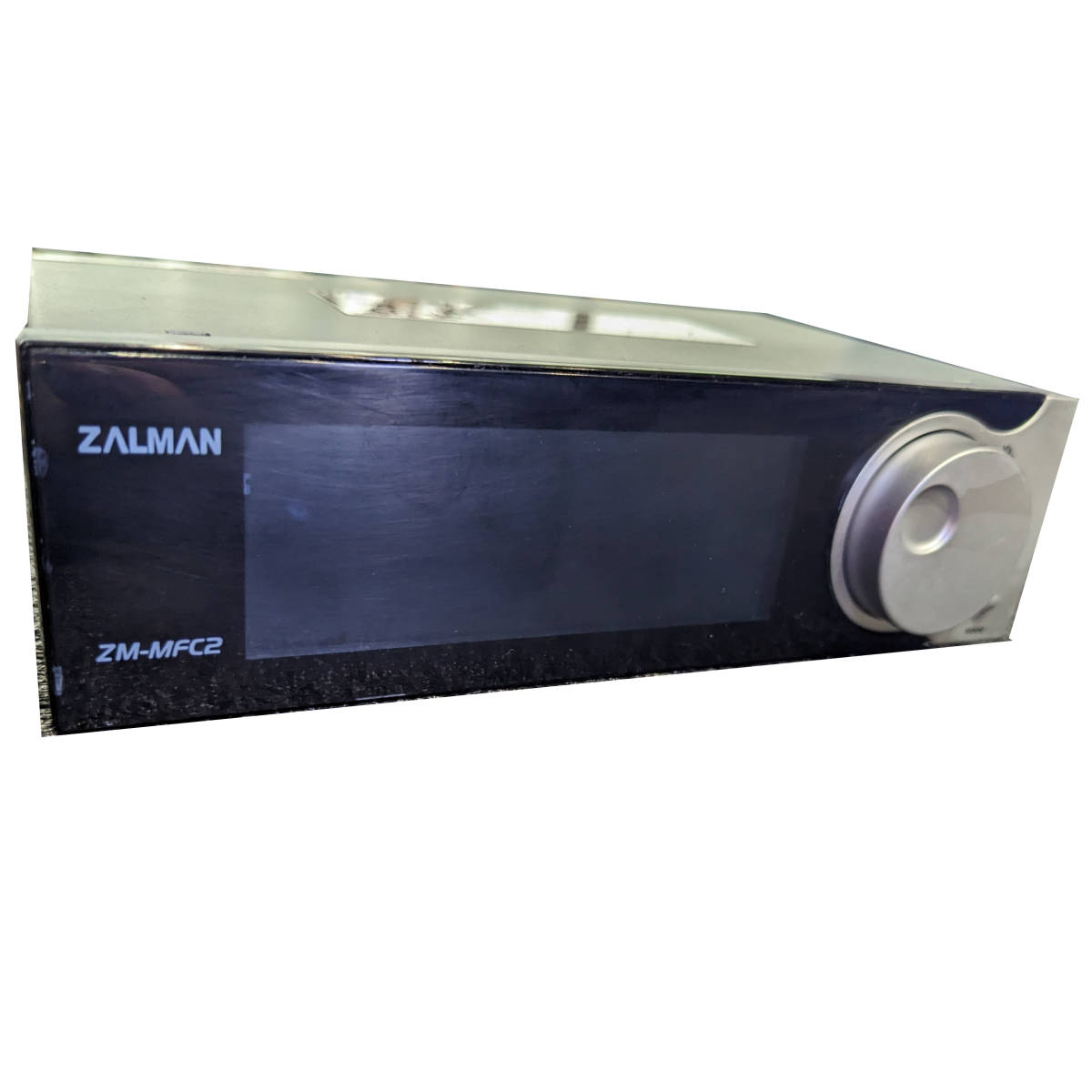 [ б/у ]ZALMAN ZM-MFC2 [5 дюймовый Bay для вентилятор темно синий ватт монитор ]