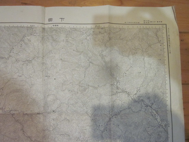 古地図　下田　５万分の1地形図　　◆　昭和４年　◆　静岡県　_画像5