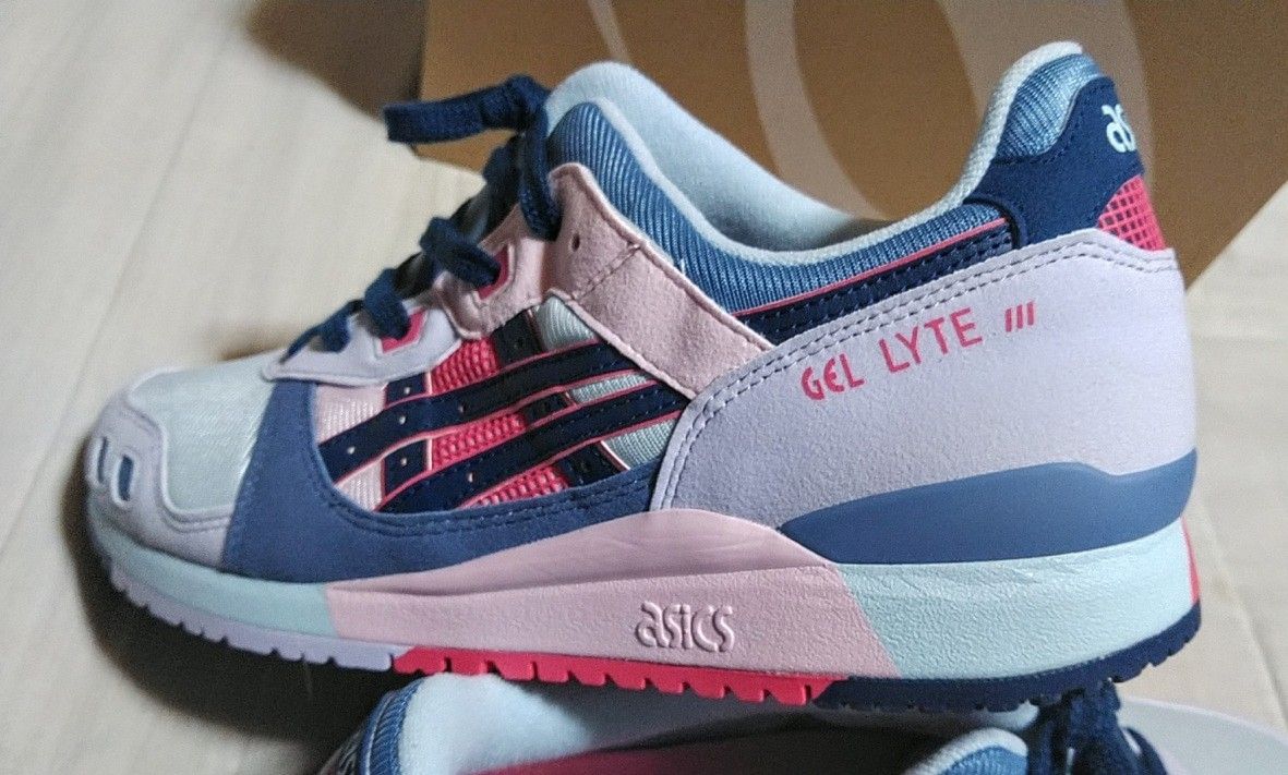 新品 箱入 アシックス GEL LYTEⅢ OGゲルライトⅢ OG 28.5㎝ 未使用 AQUA