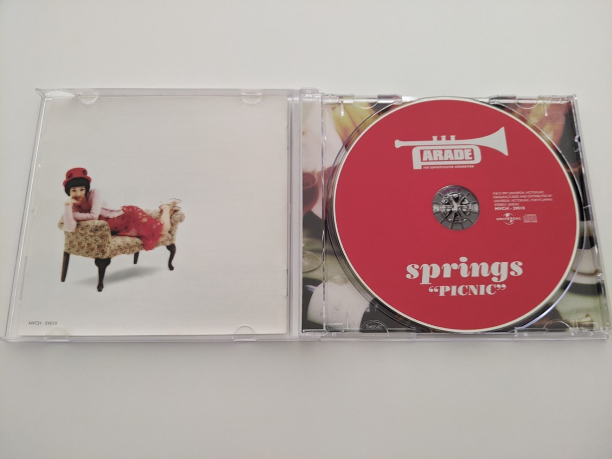 【送料無料】 ピクニック スプリングス picnic springs 帯付 (サンプル盤)CD ソフトロック傑作 フレンチ スキャット ジャズ _画像4