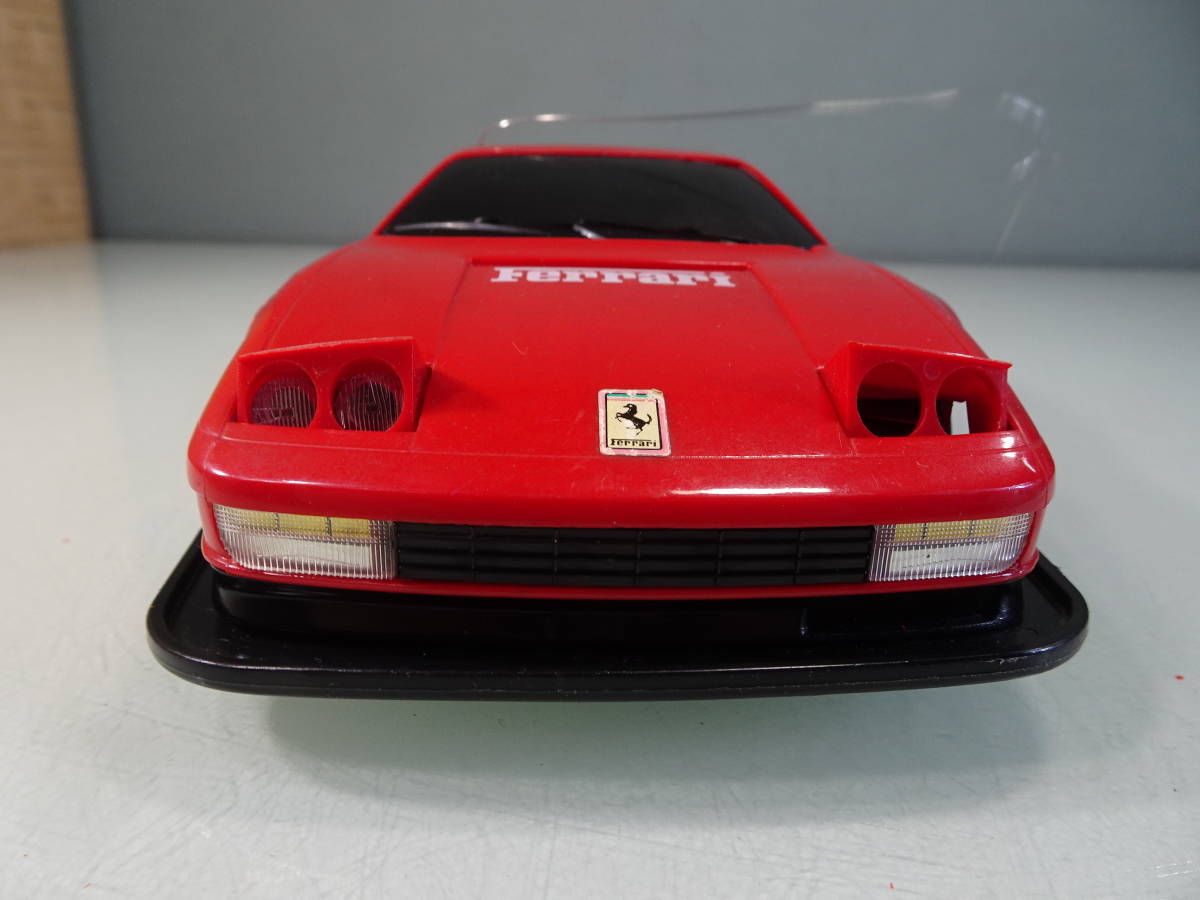NIKKO/ニッコー　ｓ1/18　Ferrari/フェラーリ　TESTAROSSA/テスタロッサ　1986年日本製　ラジコン玩具　破損あり　不動現状品　中古_画像2