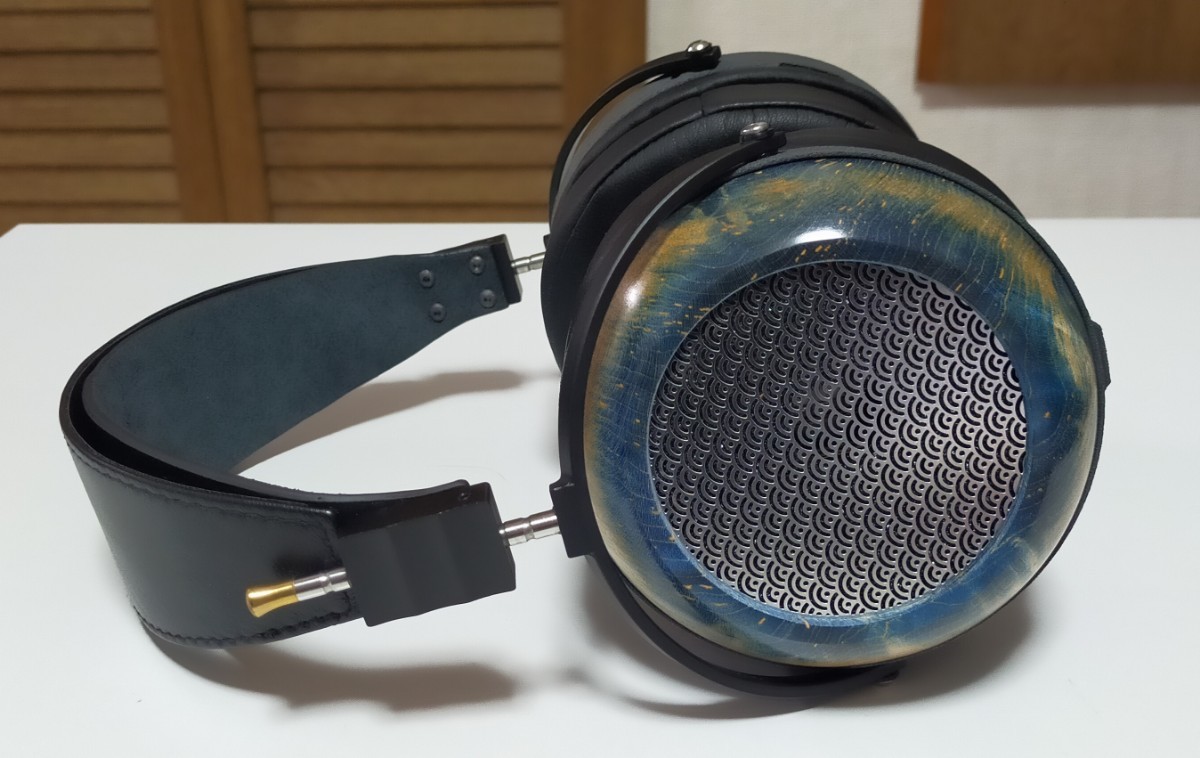 激安単価で 【希少】SJY Audio Moonlight Blue 平面駆動ヘッドホン