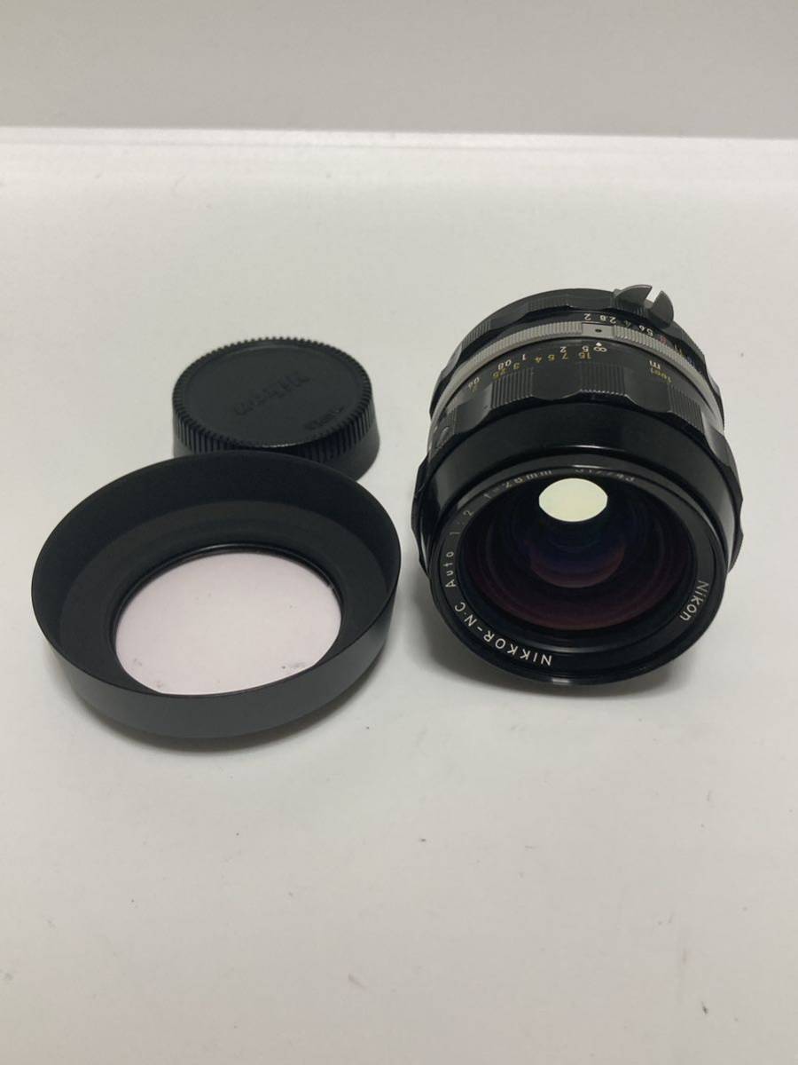 【光学美品】Nikon NIKKOR-N・C Auto 28mm F2 非Ai_画像1