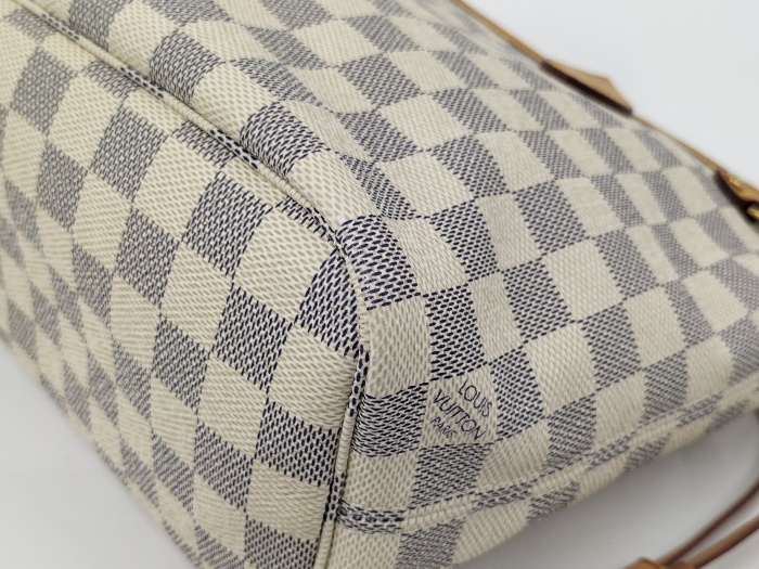 【中古】LOUIS VUITTON ネヴァーフルPM トートバッグ ダミエ アズール N51110_画像3