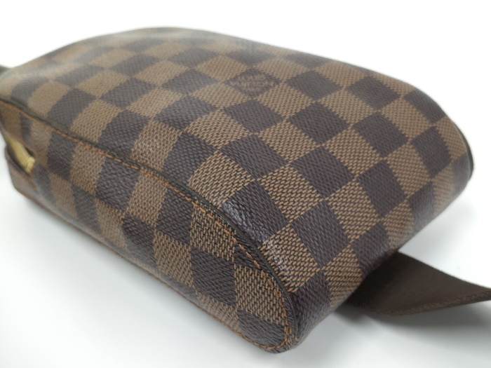 【中古】LOUIS VUITTON ジェロニモス ボディバッグ ダミエ エベヌ N51994_画像3