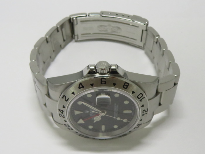 【中古】ROLEX エクスプローラー2 自動巻き SS ブラック文字盤 Z番 16570_画像3