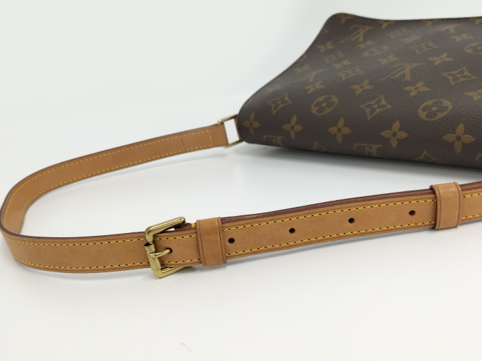 【中古】LOUIS VUITTON ミュゼットタンゴ ショルダーバッグ ショートショルダー モノグラム ブラウン M51257_画像5