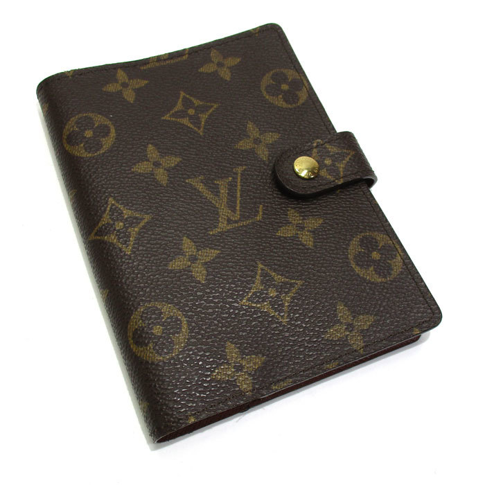 【中古】LOUIS VUITTON アジェンダ PM システム 手帳カバー モノグラム R20005_画像1