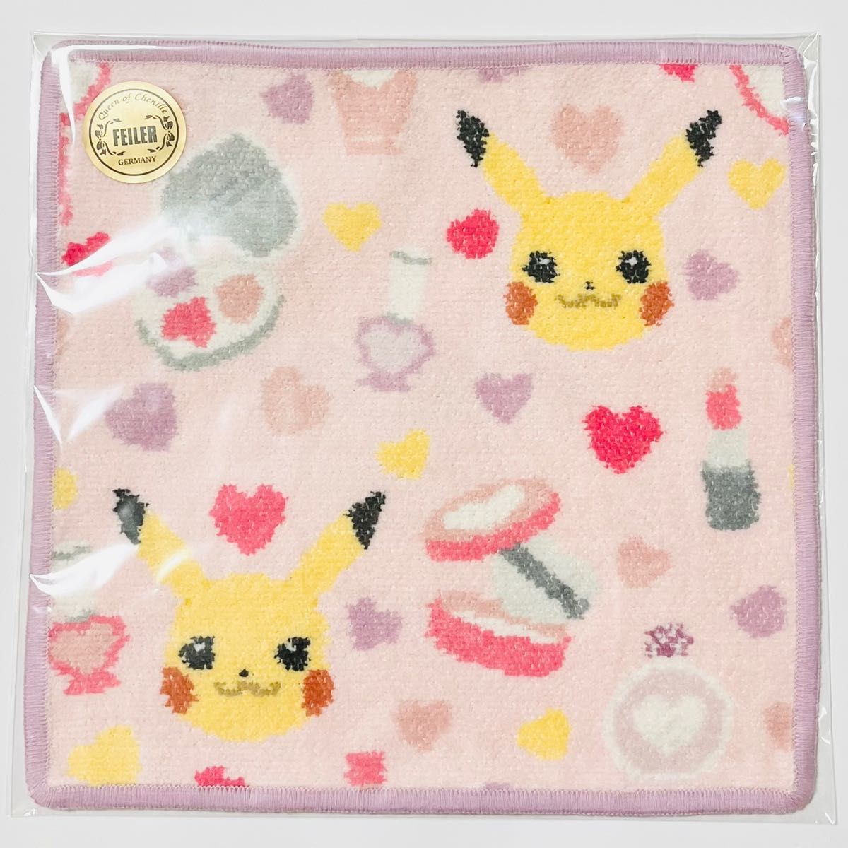 ポケモンラブリーコスメ イーブイ ピカチュウ ハンカチ ポケモンラブリーコスメ イーブイ ピカチュウ ハンカチ