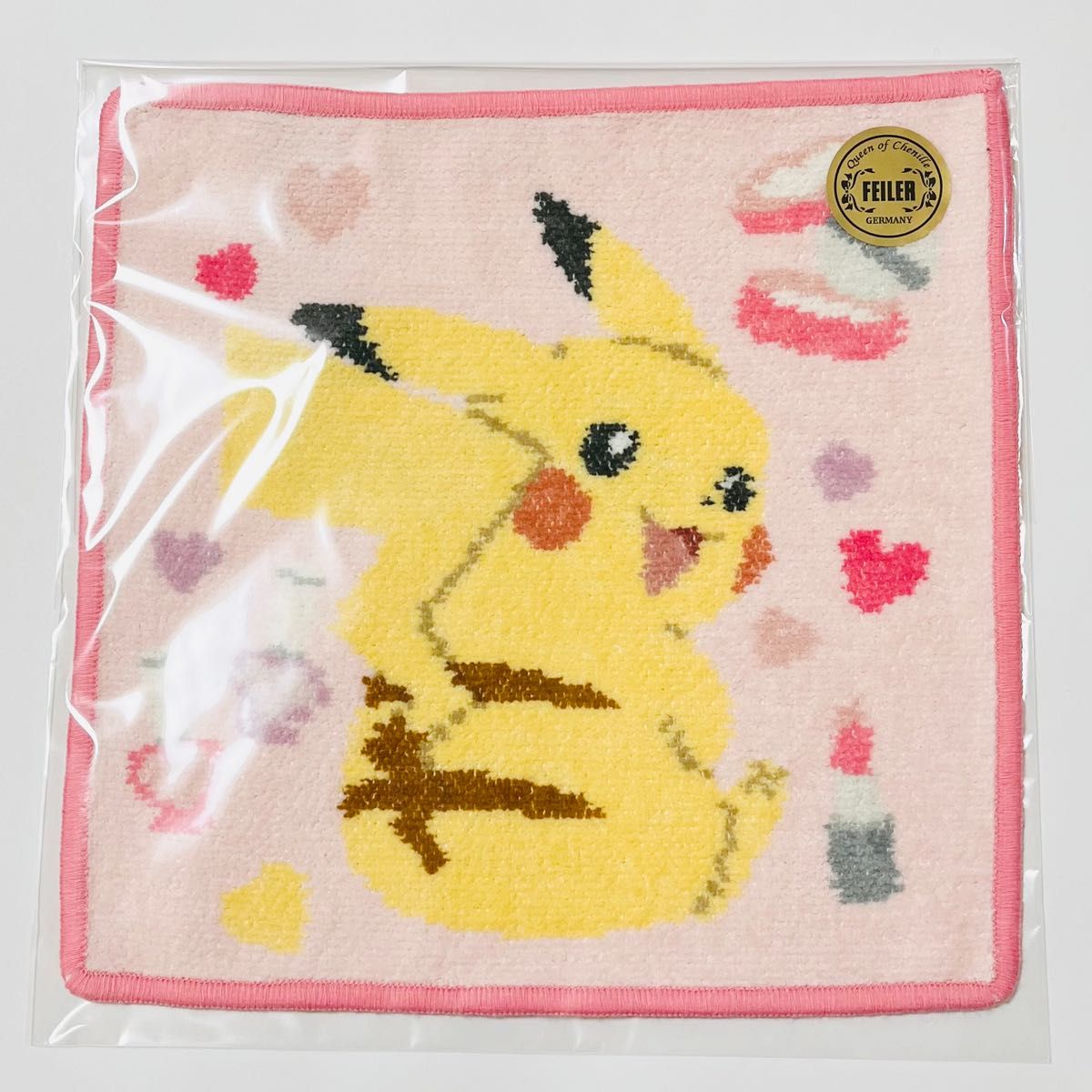ポケモンラブリーコスメ イーブイ ピカチュウ ハンカチ ポケモンラブリーコスメ イーブイ ピカチュウ ハンカチ