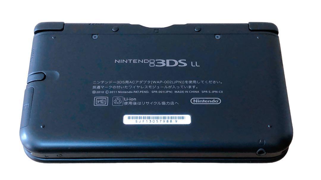 極美品 ほぼ新品 ニンテンドー 3DS LL ブラック 本体 Nintendo 任天堂