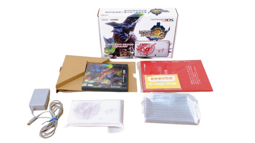 美品 動作確認済み ニンテンドー 3DS モンスターハンター3 トライ G